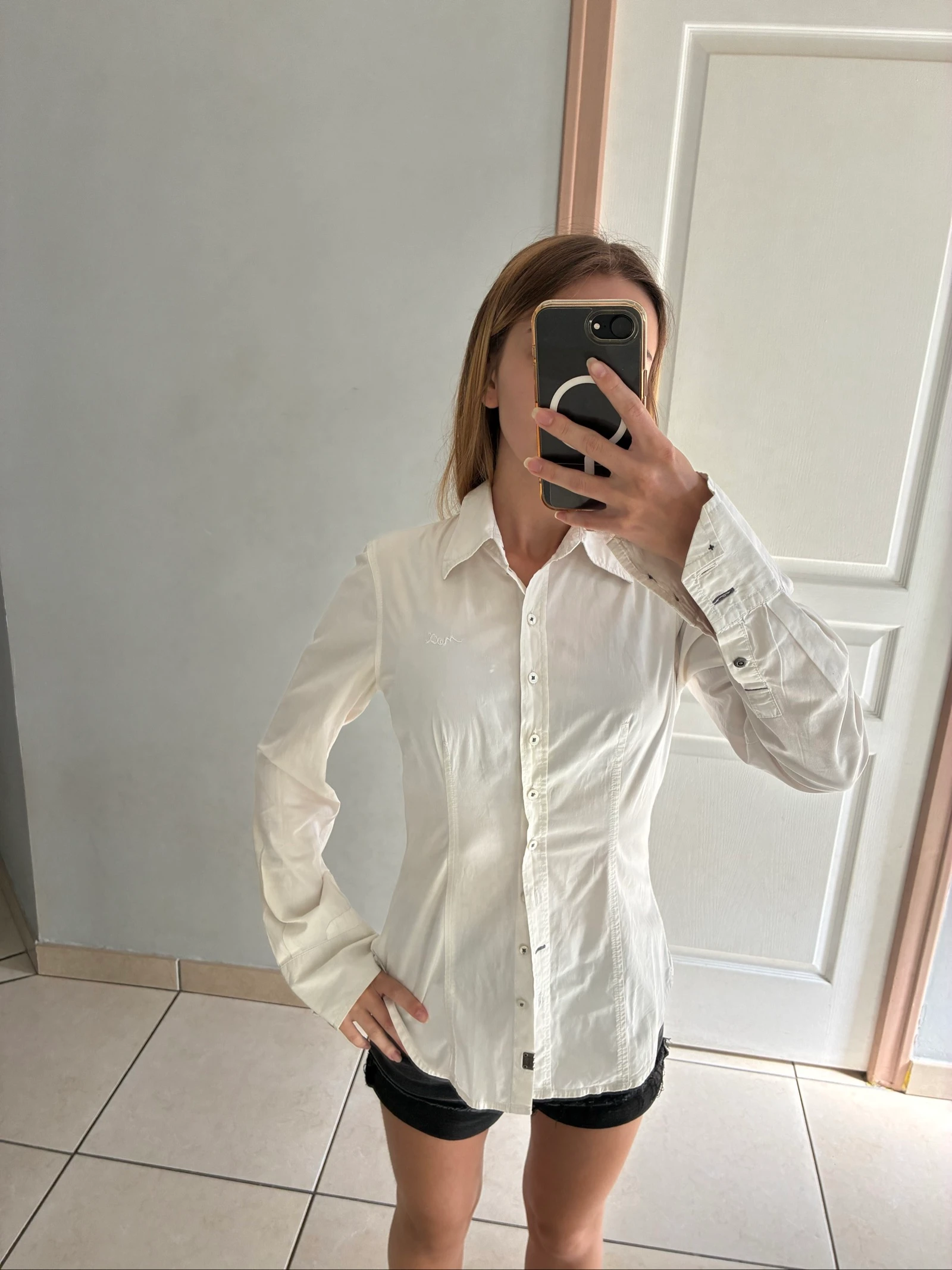 Chemise cintrée femme XXS old money style